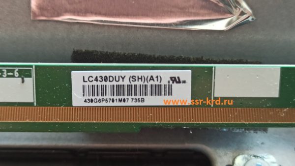 lc430duy_sh_a1 Main Board MSD3463-T8C1